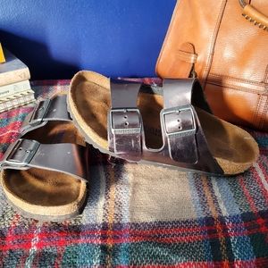 Birkenstock Arizona metallic anthracite